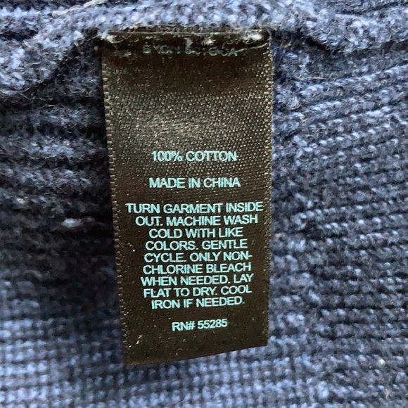 Express 1/4 Zip Ribbed Sweater - Picture 5 of 5